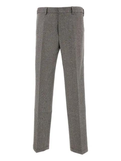pressed-crease wool trousers by CELLAR DOOR