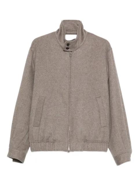 zip-front welt-pocket jacket by CELLAR DOOR
