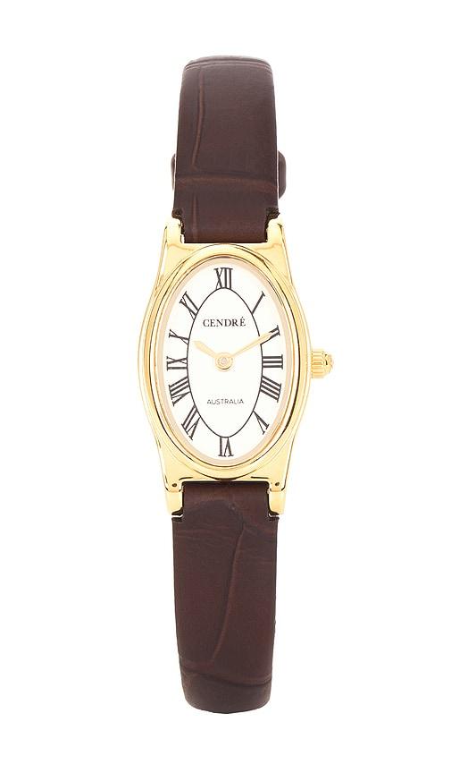Cendre Emmeline Watch in Metallic Gold by CENDRE