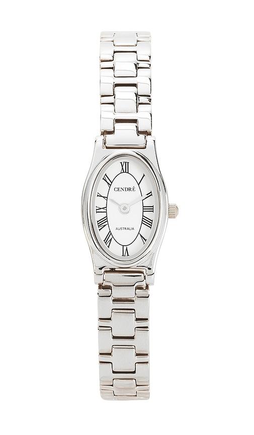 Cendre Emmeline Watch in Metallic Silver by CENDRE