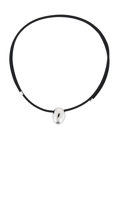 Cendre Jean Necklace in Metallic Silver by CENDRE