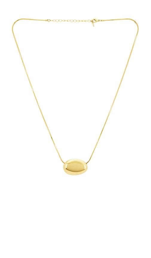 Cendre Sloane 18k Gold Necklace in Metallic Gold by CENDRE