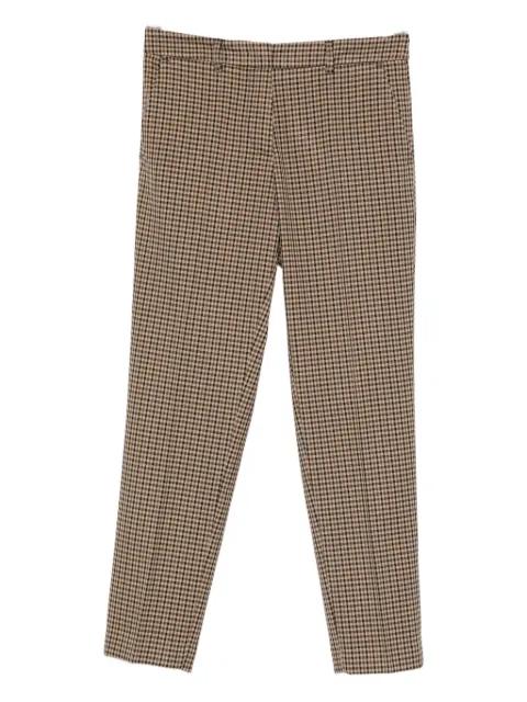 checked trousers by CENERE GB