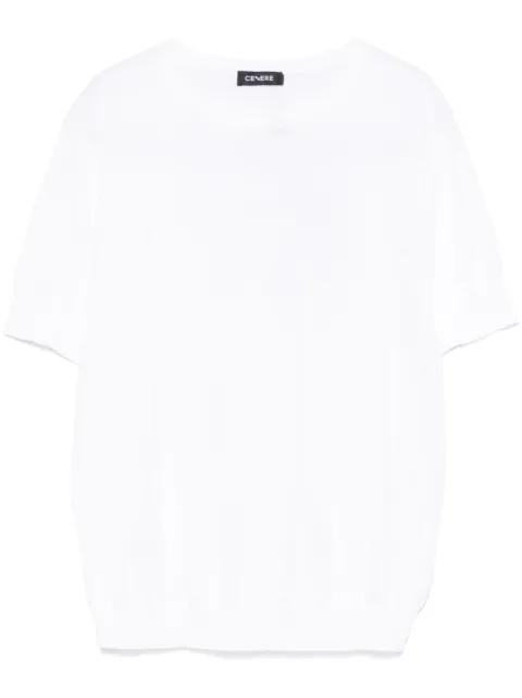 knitted T-shirt by CENERE GB