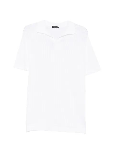 polo-collar T-shirt by CENERE GB