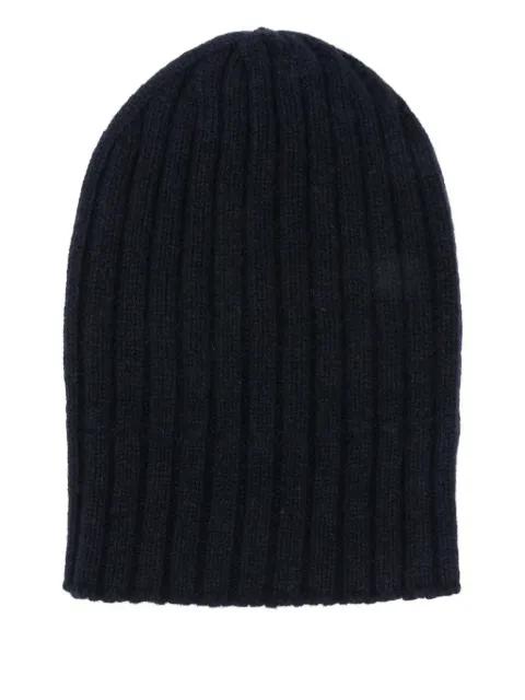 ribbed beanie by CENERE GB
