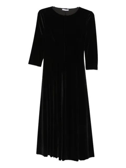 round-neck midi dress by CENERE GB