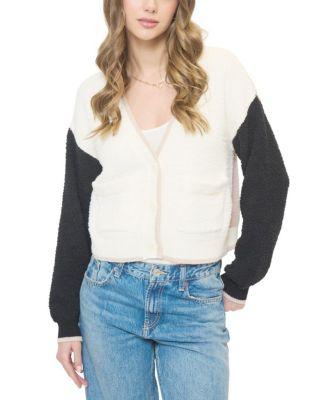 Women's Colin Cropped Terry Cardigan by CENTRAL PARK WEST