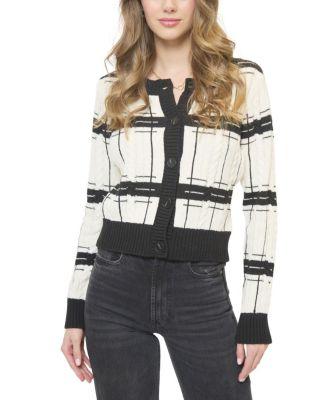 Women's Eden Specialty Stitch Cardigan by CENTRAL PARK WEST