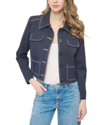 Women's Franki Topstitch Lady Jacket by CENTRAL PARK WEST