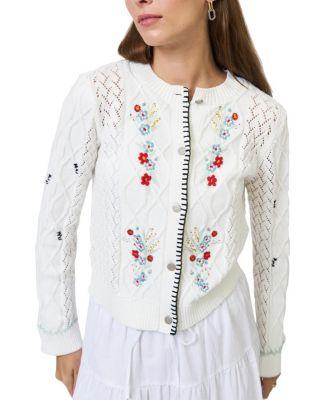 Women's Jaden Embroidered Cardi by CENTRAL PARK WEST