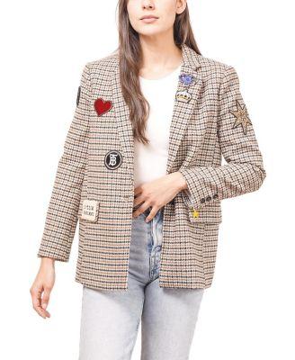 Women's Lucky Patches Blazer by CENTRAL PARK WEST
