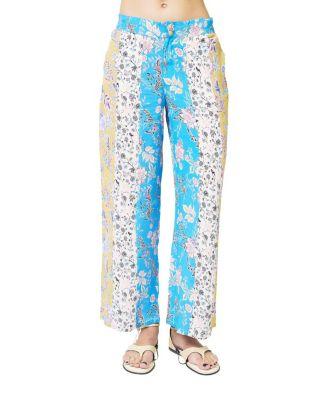 Women's Maisie Floral Blocked Pants by CENTRAL PARK WEST