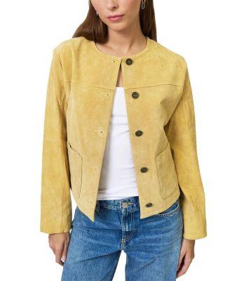 Women's Ophelia Suede Lady Jacket by CENTRAL PARK WEST