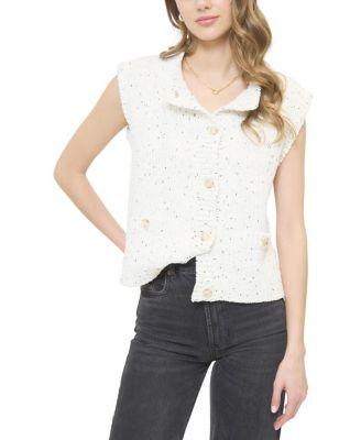 Women's Tasha Slvless Chenille Cardi by CENTRAL PARK WEST