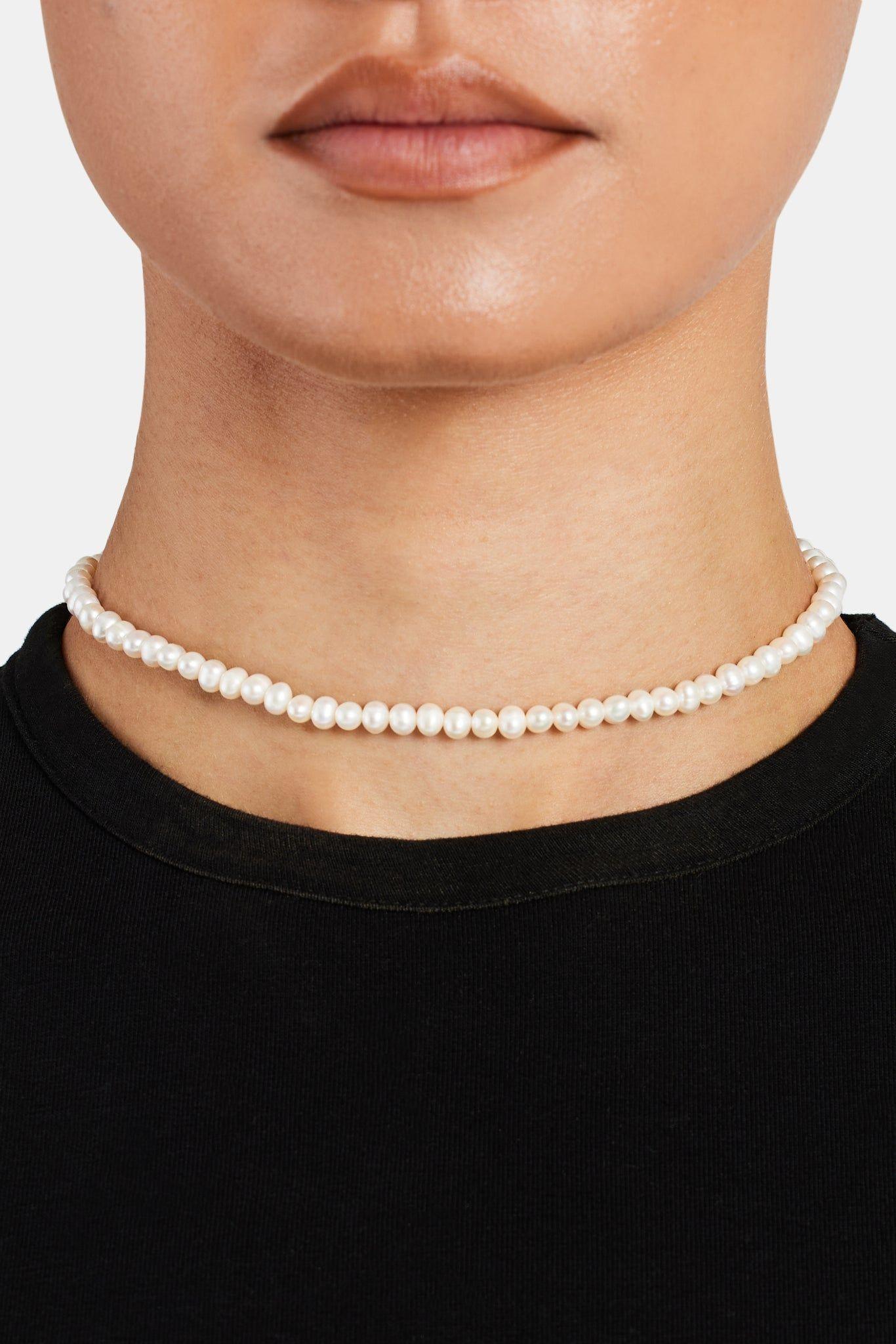 4mm Pearl Necklace by CERNUCCI