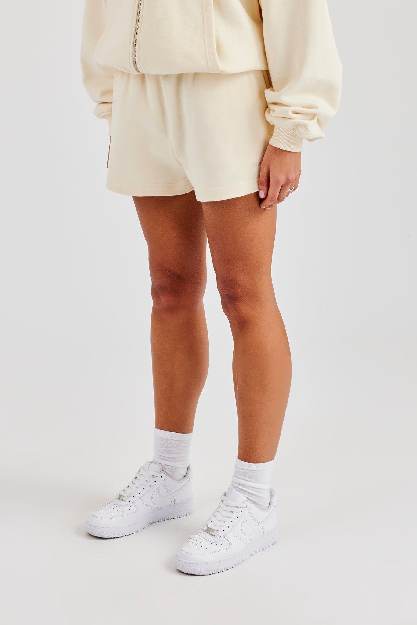 Embroidered Short - Butter Yellow by CERNUCCI