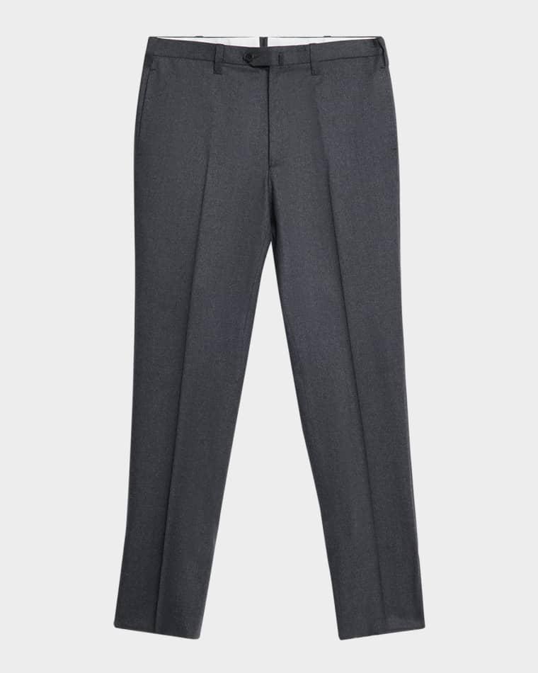 Men's Wool Slim-Fit Trousers by CESARE ATTOLINI
