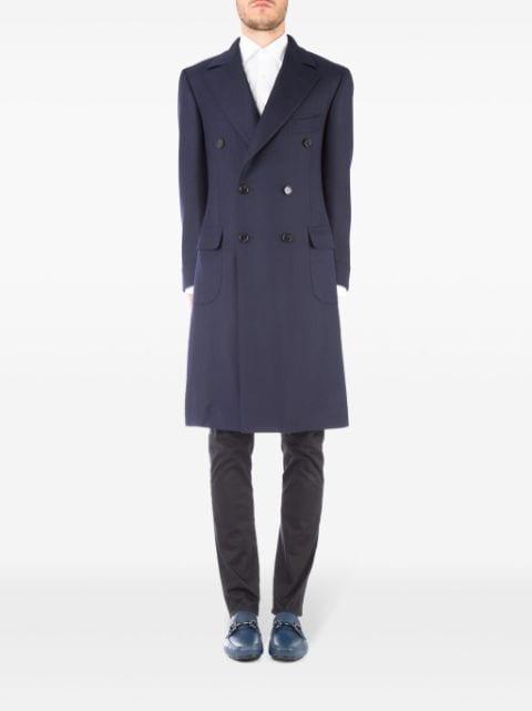 double-breasted coat by CESARE ATTOLINI