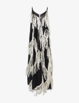 Fluffy Cami Knitted Maxi Dress by CFCL
