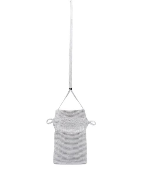 Gusset drawstring mini bag by CFCL