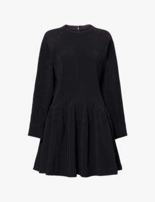 Hypha Puff-Sleeve Knitted Mini Dress by CFCL
