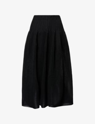 Pottery High-Rise Knitted Midi Skirt by CFCL