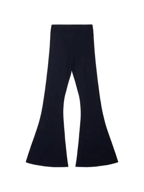 flared knit trousers by CFCL