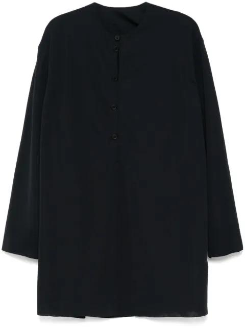 high gauge Milan loop buttoned T-shirt by CFCL