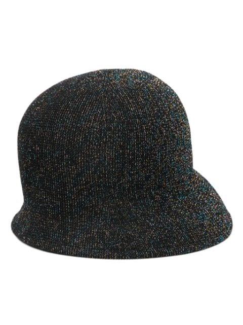 lamé bucket hat by CFCL