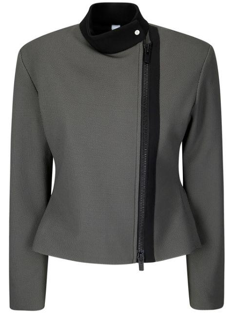 mesh zip-up jacket by CFCL