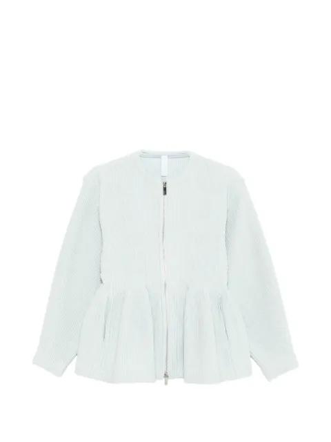 peplum zipped jacket by CFCL