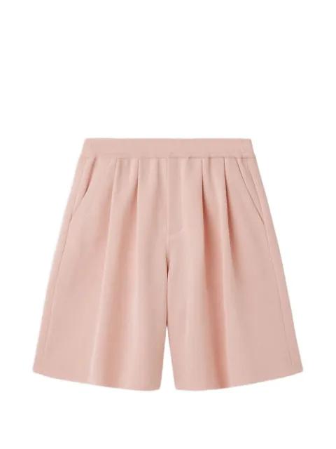 pleated knitted shorts by CFCL