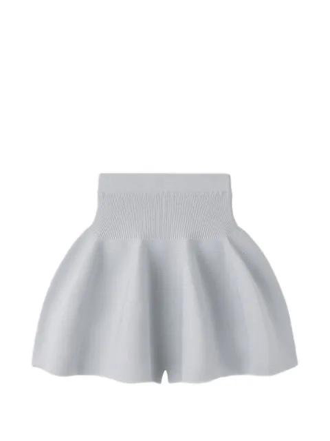 ribbed A-line shorts by CFCL