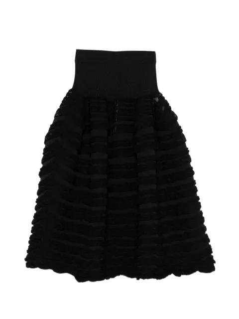 ruffled midi skirt by CFCL