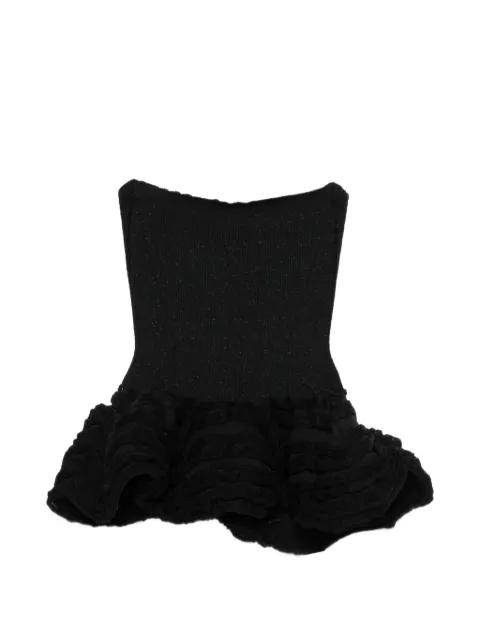 ruffled top by CFCL