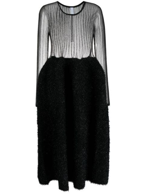 semi-sheer midi dress by CFCL