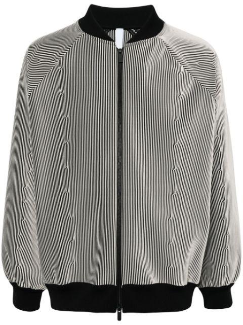 striped bomber jacket by CFCL