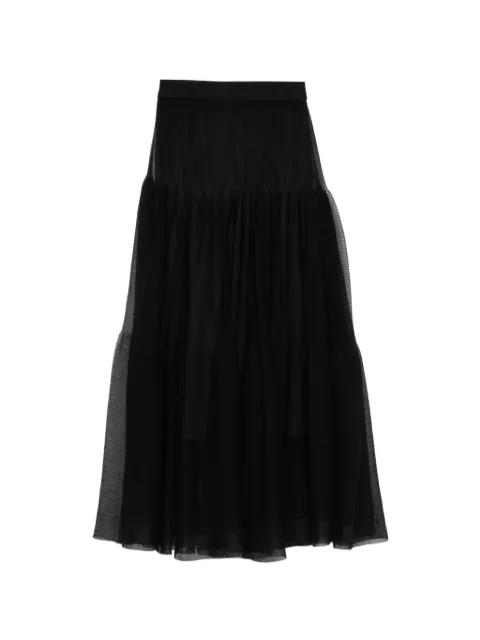 tiered midi skirt by CFCL