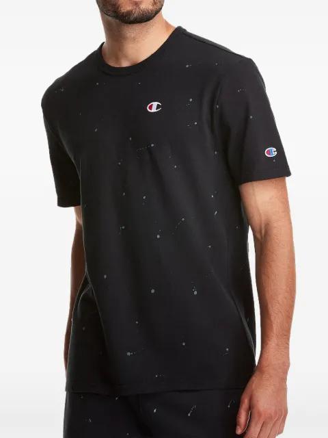C-Life Heritage paint-splatter T-shirt by CHAMPION