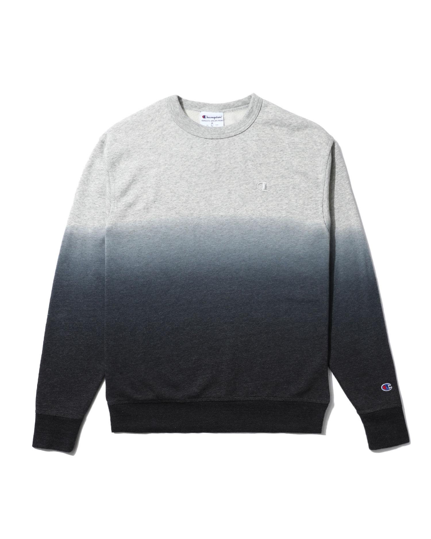 Dip-dye fleece sweatshirt by CHAMPION