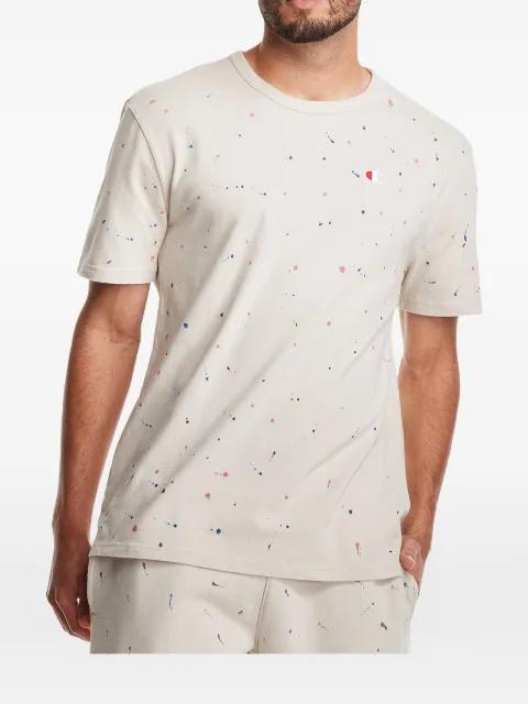 Heritage paint-splatter T-shirt by CHAMPION