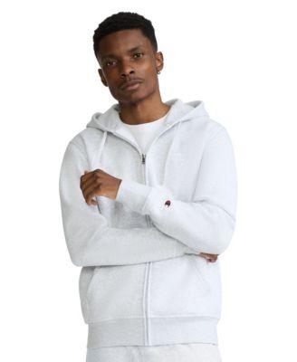 Men's Powerblend Fleece Full Zip Hoodie by CHAMPION