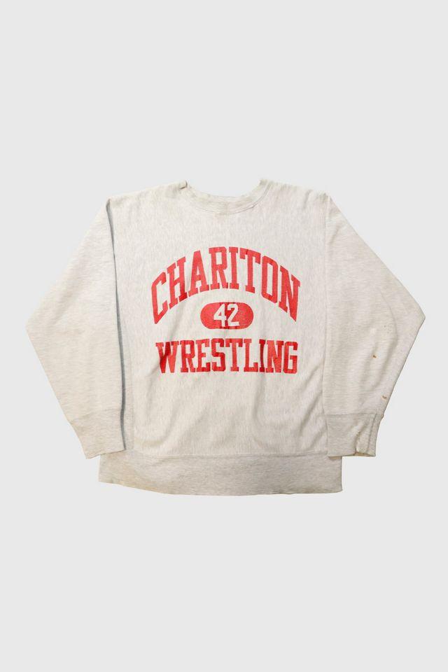 Vintage 80s Champion Charlton Wrestling Crewneck Sweatshirt by CHAMPION