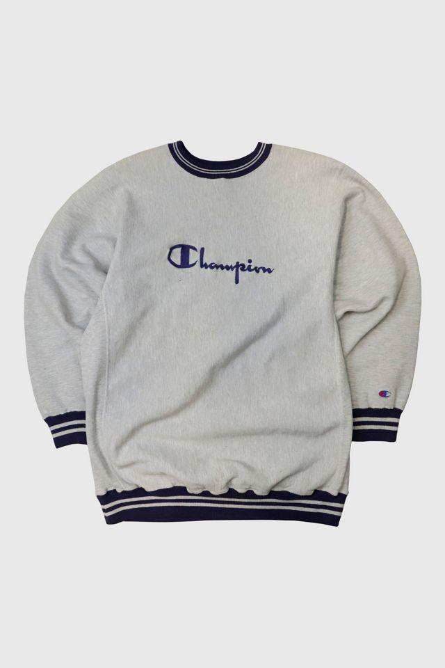 Vintage Champion Reverse Weave Embroidered Sweatshirt by CHAMPION