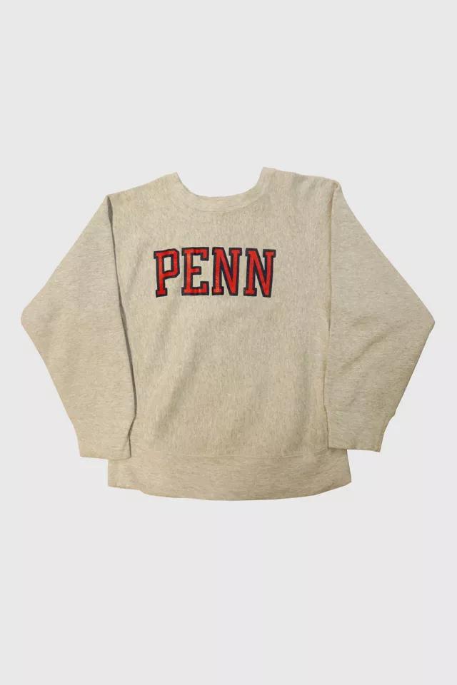 Vintage Ivy 80s Champion University of Pennsylvania Reverse Weave Crewneck Sweatshirt by CHAMPION