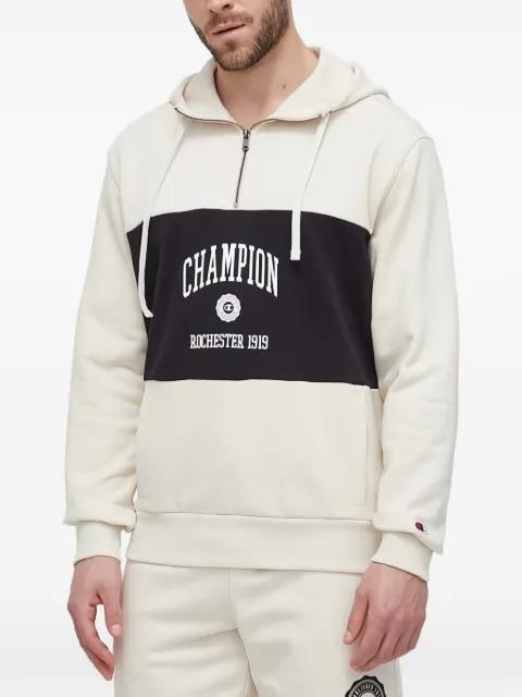 block hoodied sweatshirt by CHAMPION