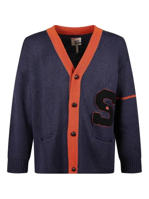 buttoned letter-detail cardigan by CHAMPION