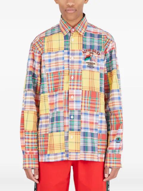 checked cotton shirt by CHAMPION