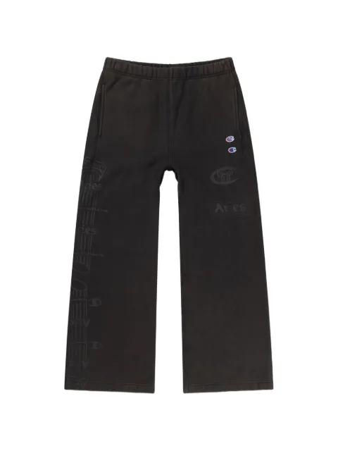 logo-print trousers by CHAMPION